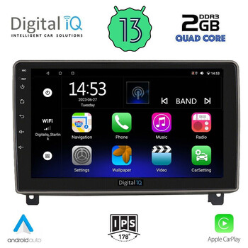 DIGITAL IQ RSB 2517_CPA (9inc) MULTIMEDIA TABLET for PEUGEOT 407 mod. 2004-2011