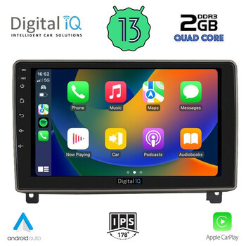 DIGITAL IQ RSB 2517_CPA (9inc) MULTIMEDIA TABLET for PEUGEOT 407 mod. 2004-2011