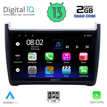 DIGITAL IQ RSB 2757_CPA (9inc) MULTIMEDIA TABLET for VW POLO mod. 2014-2017