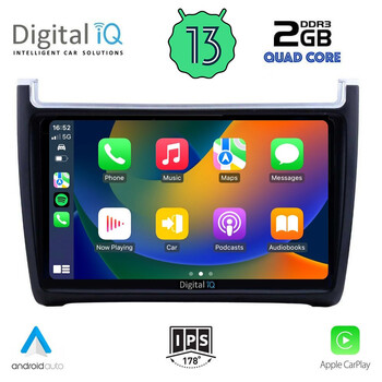 DIGITAL IQ RSB 2757_CPA (9inc) MULTIMEDIA TABLET for VW POLO mod. 2014-2017