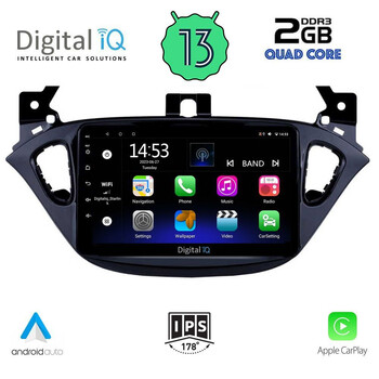 DIGITAL IQ RSB 2486_CPA (9inc) MULTIMEDIA TABLET for OPEL ADAM - CORSA E  mod. 2014-2021