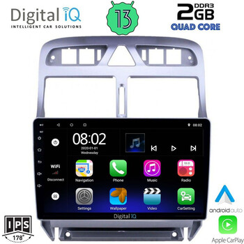 DIGITAL IQ RSB 2512_CPA (9inc) MULTIMEDIA TABLET for PEUGEOT 307 mod. 2001-2008