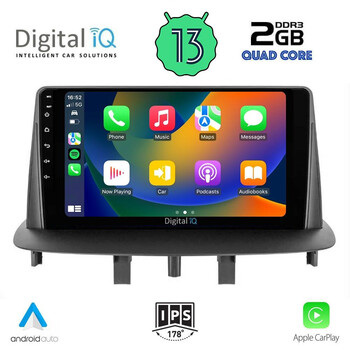 DIGITAL IQ RSB 2556_CPA (9inc) MULTIMEDIA TABLET for RENAULT MEGANE 3 mod. 2009-2016