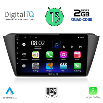 DIGITAL IQ RSB 2582_CPA (9inc) MULTIMEDIA TABLET for SKODA FABIA mod. 2015&gt;