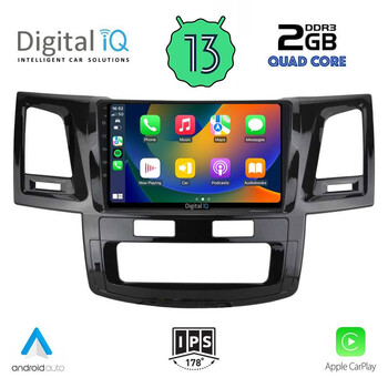 DIGITAL IQ RSB 2720_CPA (9inc) MULTIMEDIA TABLET for TOYOTA HILUX mod. 2005-2016