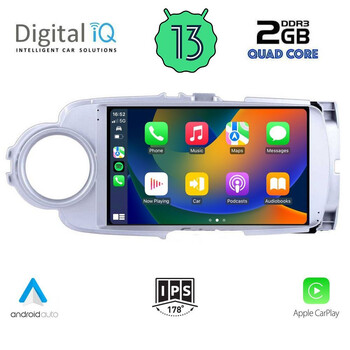 DIGITAL IQ RSB 2737_CPA (9inc) MULTIMEDIA TABLET for TOYOTA YARIS mod. 2011-2020