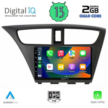 DIGITAL IQ RSB 2190_CPA (9inc) MULTIMEDIA TABLET for HONDA CIVIC  mod. 2012-2016