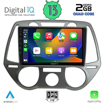 DIGITAL IQ RSB 2228_CPA A/C (9inc) MULTIMEDIA TABLET for HYUNDAI i20 mod. 2008-2012