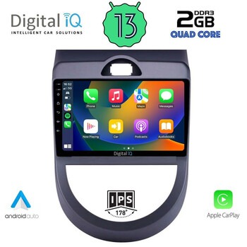 DIGITAL IQ RSB 2320_CPA (9inc) MULTIMEDIA TABLET for KIA SOUL mod. 2008-2013