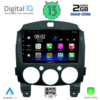DIGITAL IQ RSB 2361_CPA (9inc) MULTIMEDIA TABLET for MAZDA 2  mod. 2007-2014