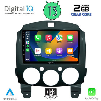 DIGITAL IQ RSB 2361_CPA (9inc) MULTIMEDIA TABLET for MAZDA 2  mod. 2007-2014
