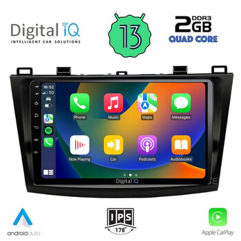 DIGITAL IQ RSB 2366_CPA (9inc) MULTIMEDIA TABLET for MAZDA 3 mod. 2009-2014