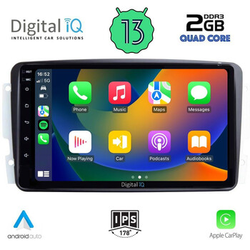 DIGITAL IQ RSB 2401_CPA (9inc) MULTIMEDIA TABLET for MERCEDES CLK (W209) mod. 2000-2004