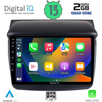 DIGITAL IQ RSB 2436_CPA (9inc) MULTIMEDIA TABLET for MITSUBISHI L200 mod. 2006-2015
