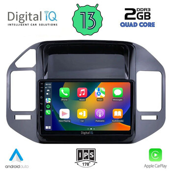 DIGITAL IQ RSB 2444_CPA (9inc) MULTIMEDIA TABLET for MITSUBISHI PAJERO mod. 1999-2006