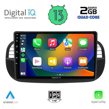 DIGITAL IQ RSB 2130_CPA (9inc) MULTIMEDIA TABLET for FIAT 500 mod. 2007-2015
