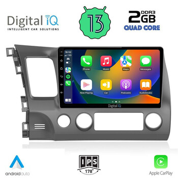 DIGITAL IQ RSB 2188_CPA (10inc) MULTIMEDIA TABLET for HONDA CIVIC 4D mod. 2006-2012