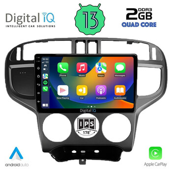 DIGITAL IQ RSB 2240_CPA (9inc) MULTIMEDIA TABLET for HYUNDAI MATRIX mod. 2001-2010