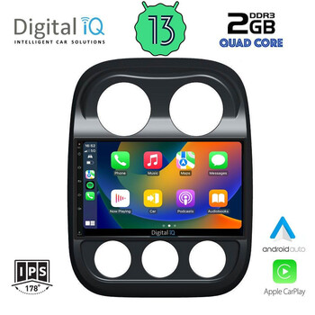DIGITAL IQ RSB 2277_CPA (10inc) MULTIMEDIA TABLET for JEEP COMPASS - PATRIOT  mod. 2007-2016