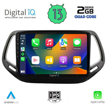 DIGITAL IQ RSB 2278_CPA (10inc) MULTIMEDIA TABLET for JEEP COMPASS mod. 2016-2021