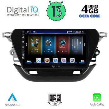DIGITAL IQ BXD 6487_CPA (9inc) MULTIMEDIA TABLET for OPEL CORSA F mod. 2021&gt;