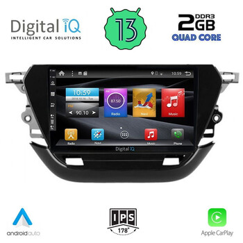 DIGITAL IQ BXH 3487_CPA (9inc) MULTIMEDIA TABLET for OPEL CORSA F mod. 2021&gt;