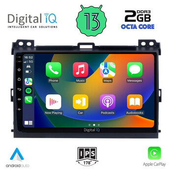 DIGITAL IQ RTC 5723_CPA (9inc) MULTIMEDIA TABLET for TOYOTA LANDCRUISER mod. 2002-2008