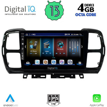 DIGITAL IQ BXD 6088_CPA (9inc) MULTIMEDIA TABLET for CITROEN C5 AIRCROSS mod. 2017-2021