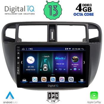 DIGITAL IQ BXD 6186_CPA A/C (9inc) MULTIMEDIA TABLET for HONDA CIVIC mod. 1995-2001