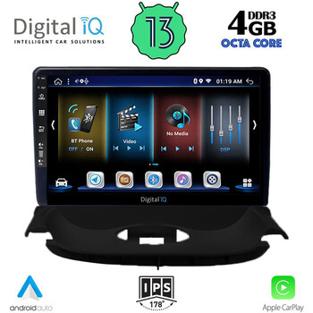 DIGITAL IQ BXD 6505_CPA (9inc) MULTIMEDIA TABLET for PEUGEOT 206 mod. 1998-2006