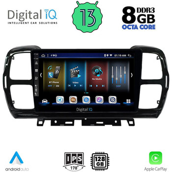 DIGITAL IQ BXD 8088_CPA (9inc) MULTIMEDIA TABLET for CITROEN C5 AIRCROSS mod. 2017-2021