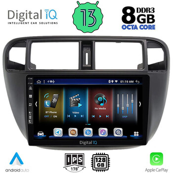 DIGITAL IQ BXD 8186_CPA A/C (9inc) MULTIMEDIA TABLET for HONDA CIVIC mod. 1995-2001