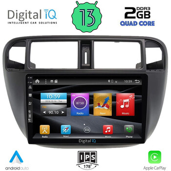 DIGITAL IQ BXH 3186_CPA A/C (9inc) MULTIMEDIA TABLET for HONDA CIVIC mod. 1995-2001