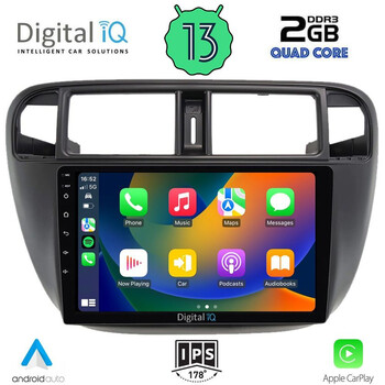 DIGITAL IQ RSB 2186_CPA A/C (9inc) MULTIMEDIA TABLET for HONDA CIVIC mod. 1995-2001