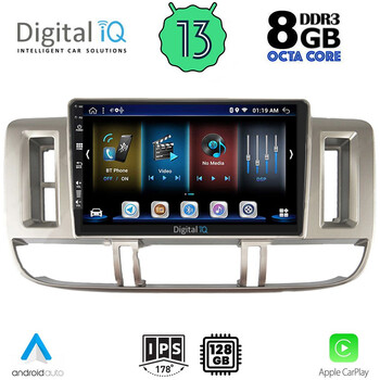DIGITAL IQ BXD 8474_CPA (9inc) MULTIMEDIA TABLET for NISSAN XTRAIL mod. 2000-2004