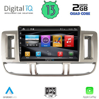 DIGITAL IQ BXH 3474_CPA (9inc) MULTIMEDIA TABLET for NISSAN XTRAIL mod. 2000-2004