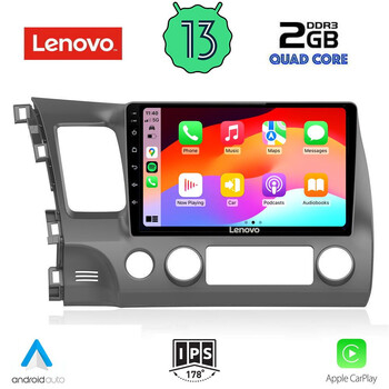 LENOVO LVD 4188_CPA (10inc) MULTIMEDIA TABLET for HONDA CIVIC 4D mod. 2006-2012