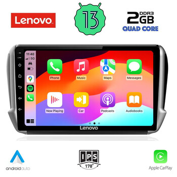 LENOVO LVD 4508_CPA (10inc) MULTIMEDIA TABLET for PEUGEOT 208-2008 mod. 2012-2021