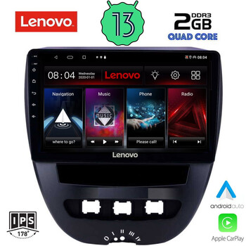 LENOVO LVD 4707_CPA (10inc) MULTIMEDIA TABLET for CITROEN C1-PEUGEOT 107-TOYOTA AYGO mod. 2005-2014