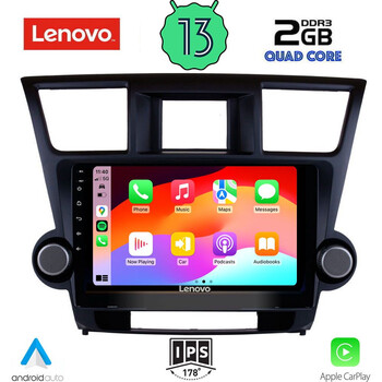 LENOVO LVD 4719_CPA (10inc) MULTIMEDIA TABLET for TOYOTA HIGHLANDER mod. 2008-2015