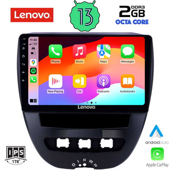 LENOVO LVF 7707_CPA (10inc) MULTIMEDIA TABLET for CITROEN C1-PEUGEOT 107-TOYOTA AYGO mod. 2005-2014