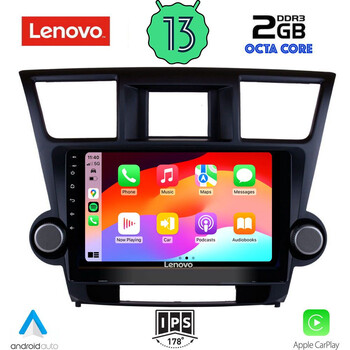 LENOVO LVF 7719_CPA (10inc) MULTIMEDIA TABLET for TOYOTA HIGHLANDER mod. 2008-2015
