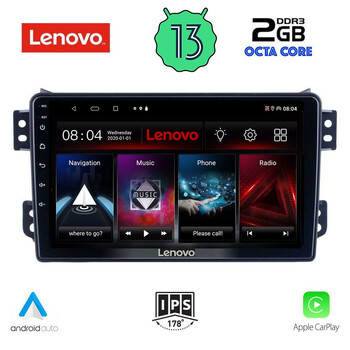 LENOVO LVF 7682_CPA (9inc) MULTIMEDIA TABLET for OPEL AGILA - SUZUKI SPLASH mod. 2008&gt;