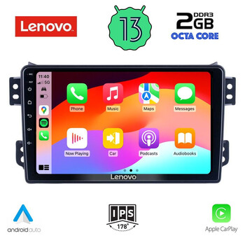 LENOVO LVF 7682_CPA (9inc) MULTIMEDIA TABLET for OPEL AGILA - SUZUKI SPLASH mod. 2008&gt;