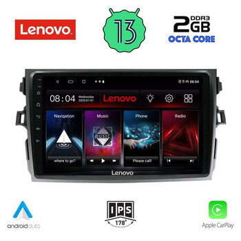LENOVO LVF 7713_CPA (9inc) MULTIMEDIA TABLET for TOYOTA COROLLA 4D mod. 2006-2012