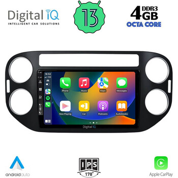 DIGITAL IQ BXD 6760_CPA (9inc) MULTIMEDIA TABLET for VW TIGUAN mod. 2004-2016