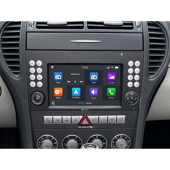 Dynavin d9 Series Οθόνη Mercedes slk 2004-2010 7 Android11 Navigation Multimedia Station u-d9-slk-prm