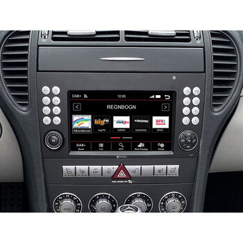 Dynavin d9 Series Οθόνη Mercedes slk 2004-2010 7 Android11 Navigation Multimedia Station u-d9-slk-prm