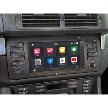 Dynavin d9 Series Οθόνη bmw 5 Series e39 7 Android11 Navigation Multimedia Station u-d9-e39-prm