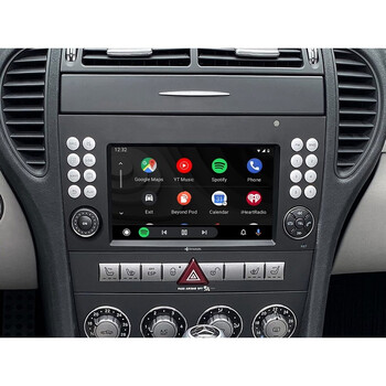 Dynavin d9 Series Οθόνη Mercedes slk 2004-2010 7 Android11 Navigation Multimedia Station u-d9-slk-prm